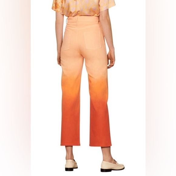 NWT Sandro Rodrigue Ombré Crop Nonstretch Jeans. Size 2 - Picture 3 of 9